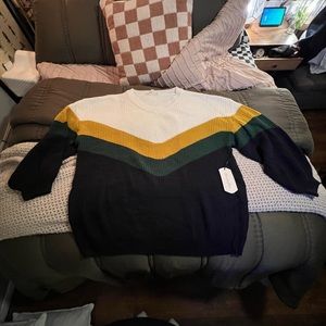 Color Block Sweater Vine & Love